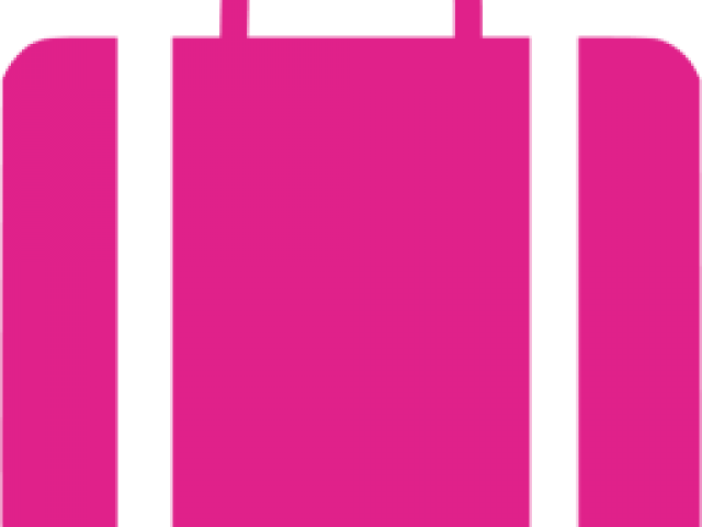 Pink Clipart Briefcase - Png Download (640x480), Png Download