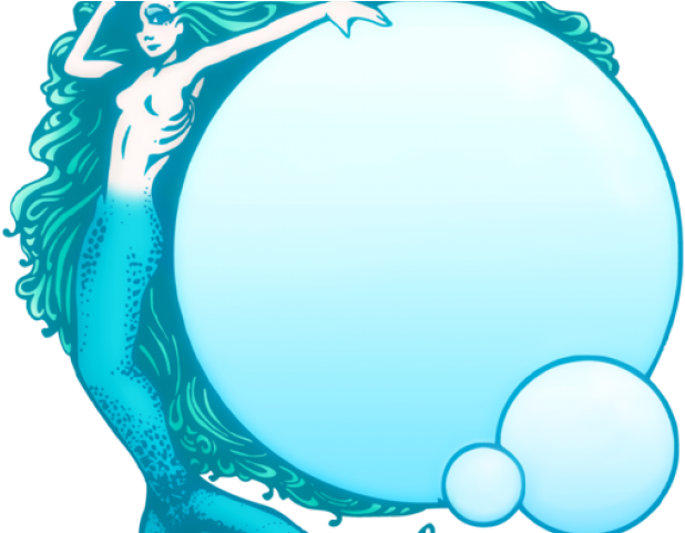 Teal Clipart Mermaid Tail - Png Download (640x480), Png Download