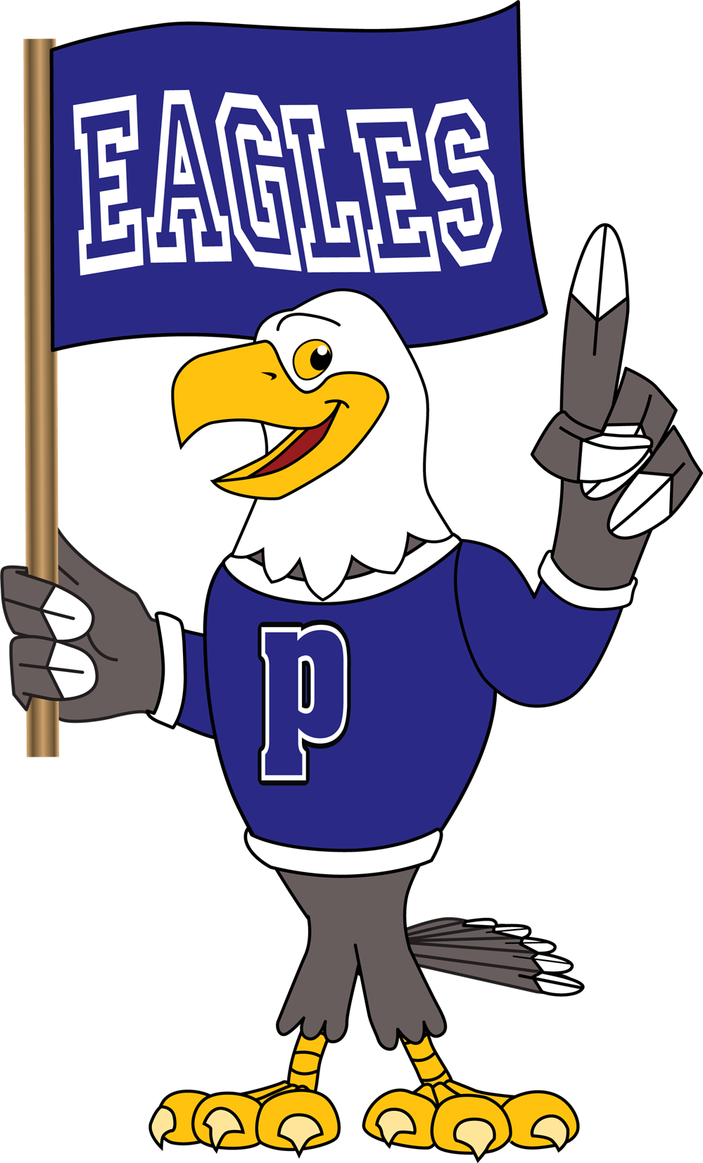 Porter Eagle Clipart (999x1651), Png Download