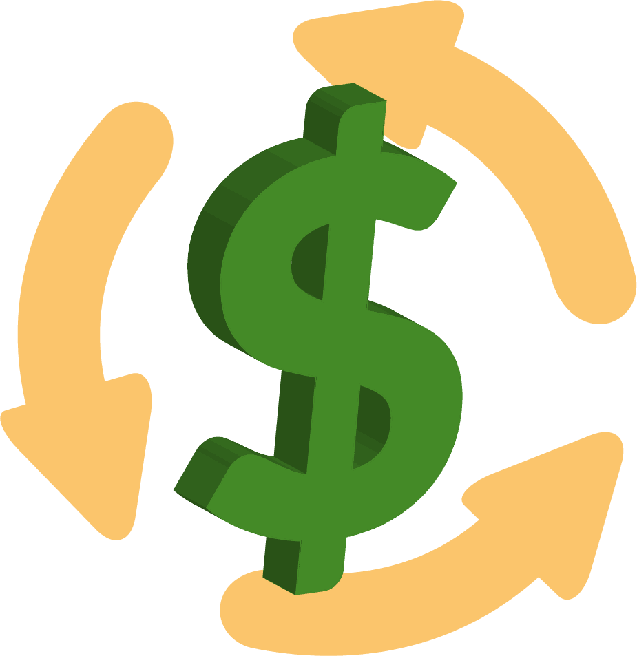 Business Cashflow Cash Clipart (925x953), Png Download