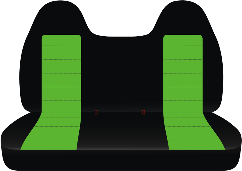 Co 26-30 Black & Lime Green Cotton, Ford F 150 Bench Clipart (830x604), Png Download