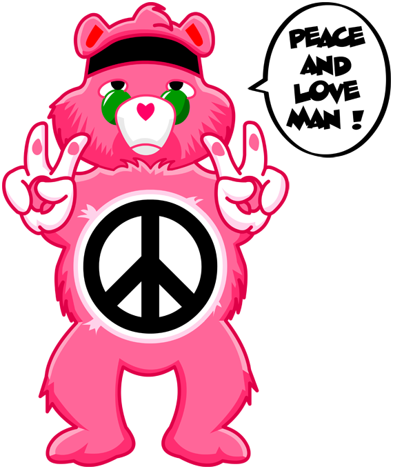 Care Bears Parody Clipart (570x680), Png Download