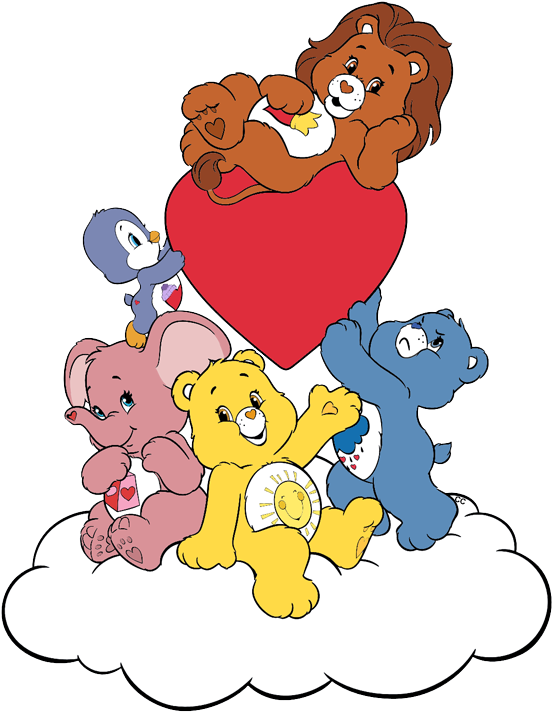 Care Bears And Clip - Png Download (565x719), Png Download