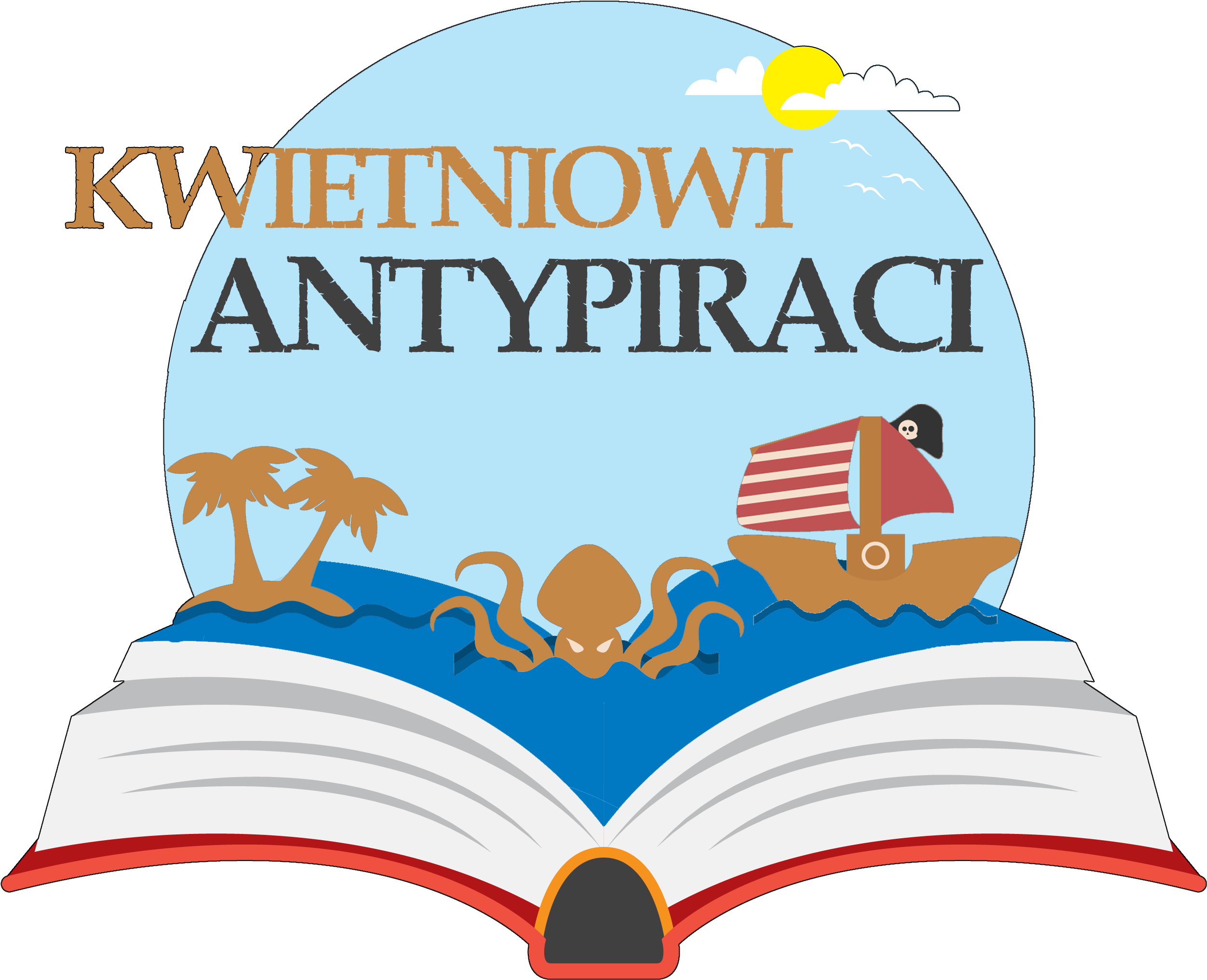 Iii Edycja Ogólnopolskiej Akcji Kwietniowi Antypiraci Clipart (2581x2158), Png Download