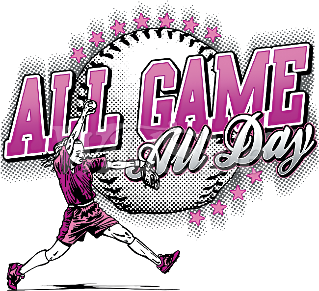 All Game All Day Clipart (675x675), Png Download
