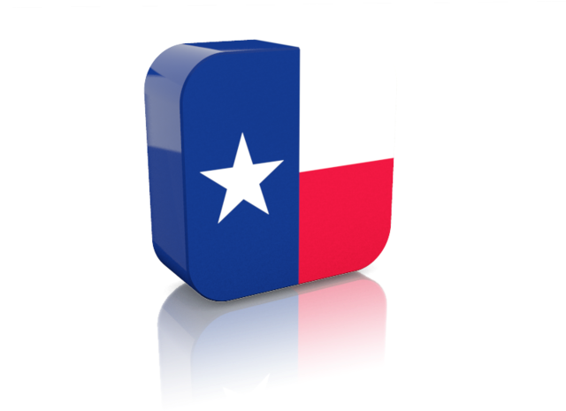 Illustration Of Flag Of<br /> Texas Clipart (640x480), Png Download