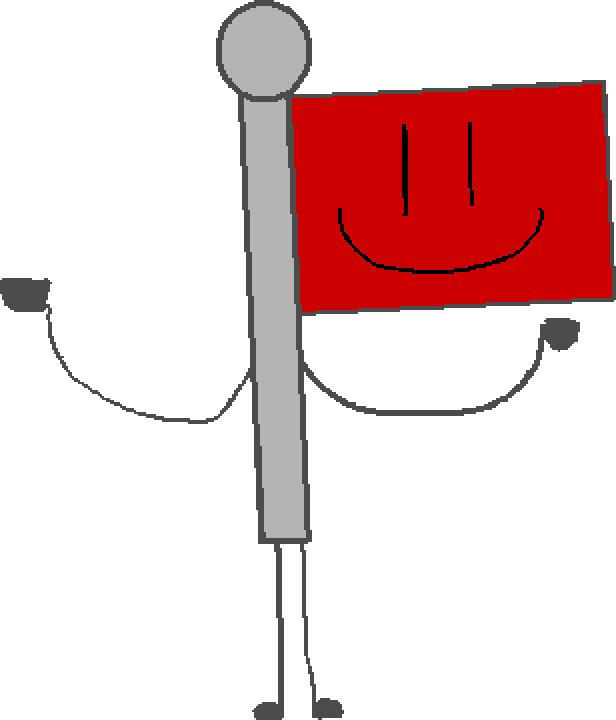 Red Flag Productions Flag Grey Limbs Clipart (616x720), Png Download