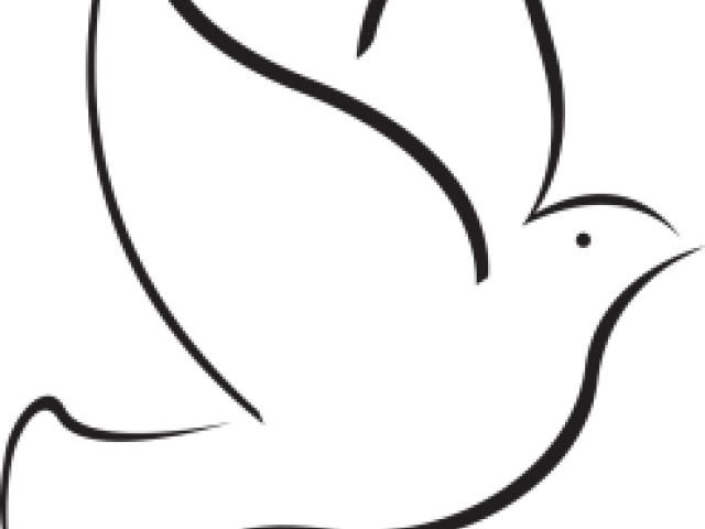 Peace Dove Clipart Word Wisdom - Png Download (640x480), Png Download