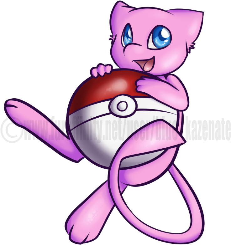 Pokemon Mew Clipart (900x900), Png Download