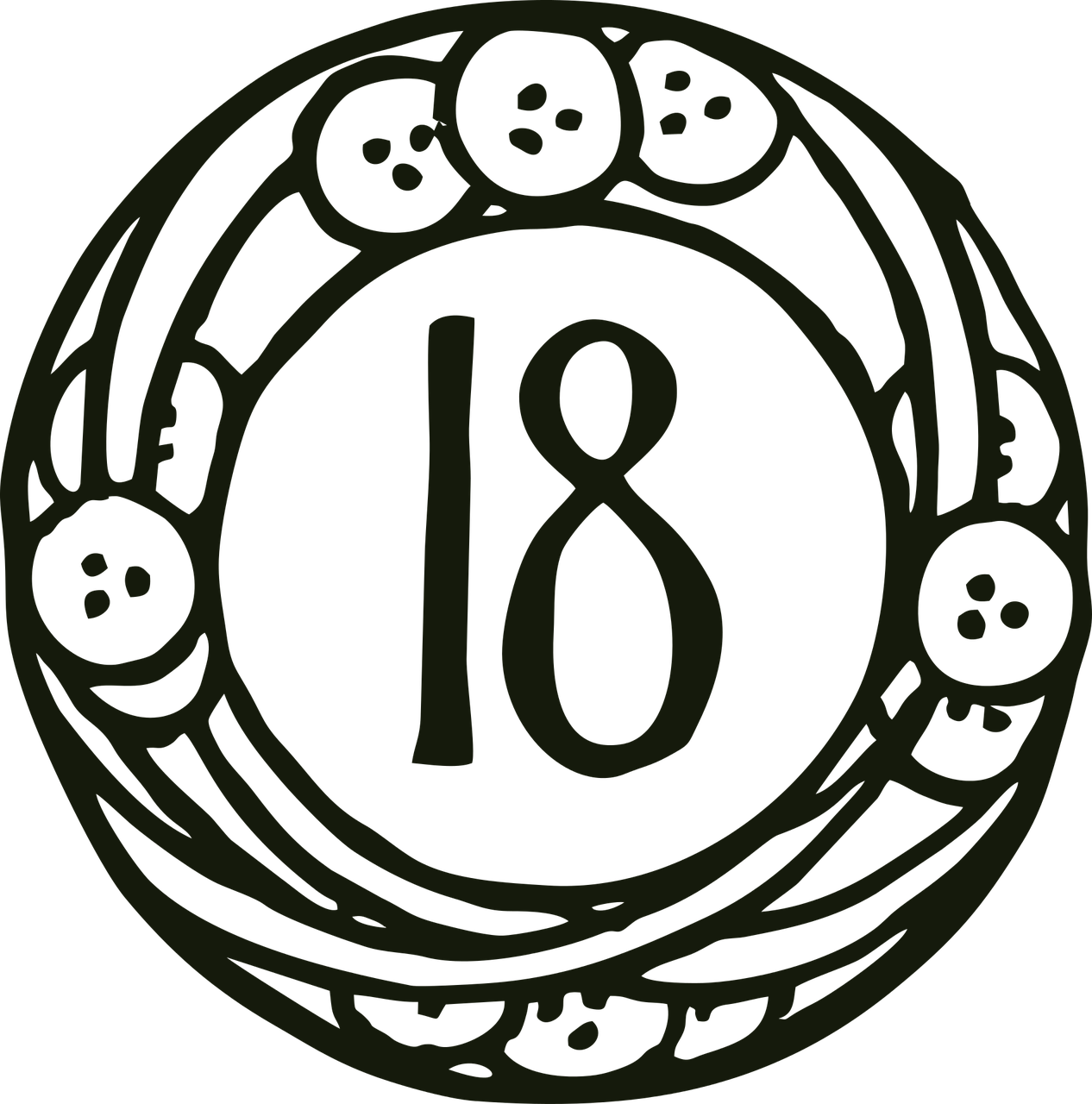 Number Chapter Birthday Clipart (1266x1280), Png Download