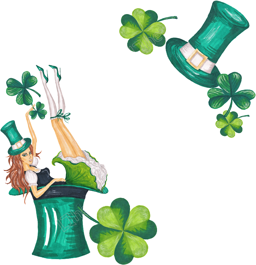 Girl Decorative Free Png Clipart (1024x1280), Png Download