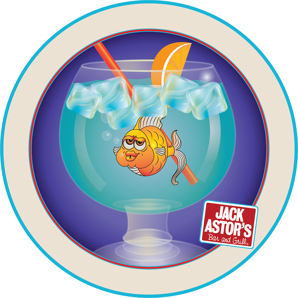 Coaster Design Package For Jack Astor's Bar And Grill Clipart (1200x1200), Png Download