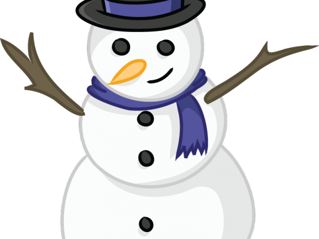 Snowman Clipart Piece - Png Download (640x480), Png Download
