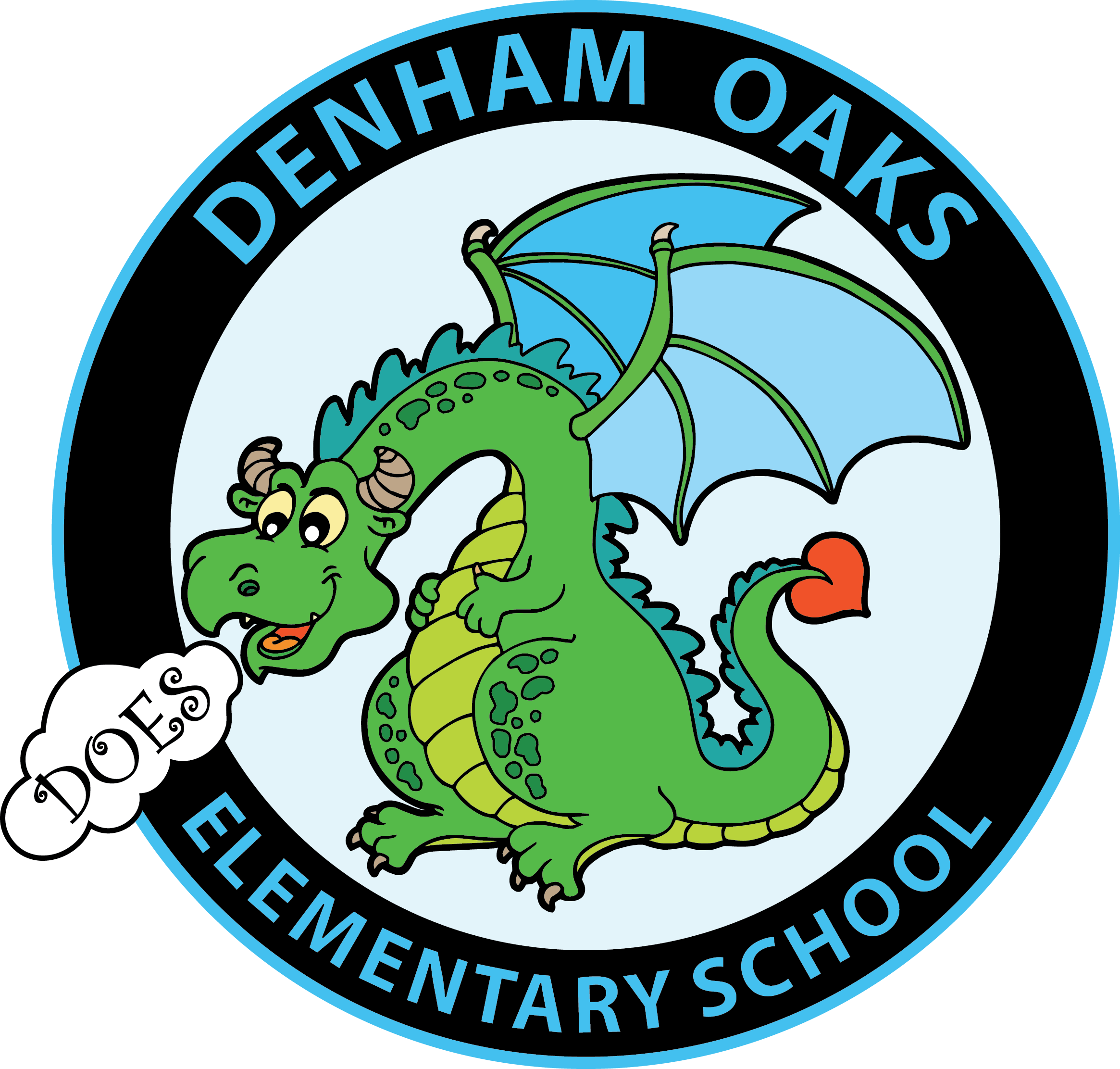 Denham Oaks Elementary School Clipart (2330x2223), Png Download