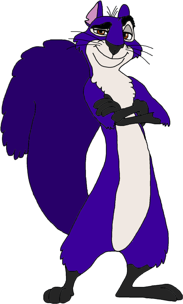 Vector Squirrel Illustration Clipart (708x1128), Png Download