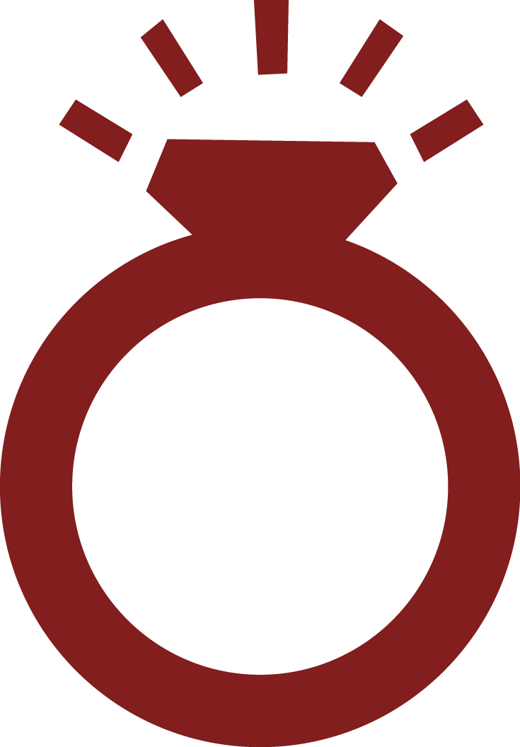 Engagement Ring Clipart (735x1055), Png Download