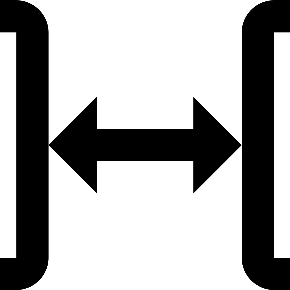 Free Insert White Space Icon Clipart (1600x1600), Png Download