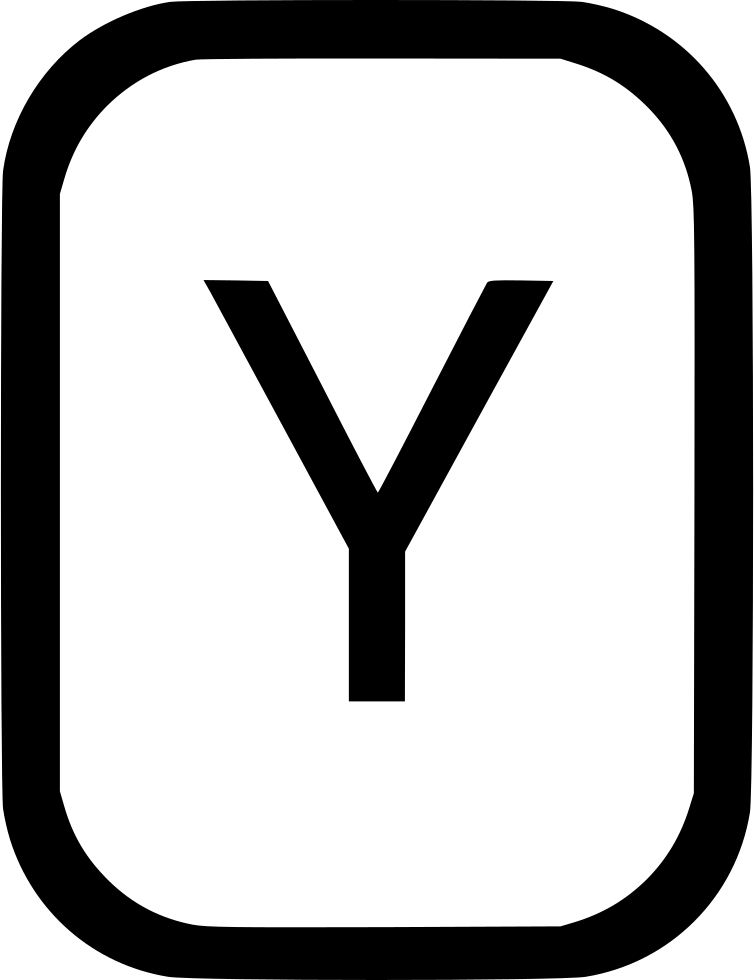 Uppercase Letter Y Latin Alphabet Comments Clipart (754x980), Png Download