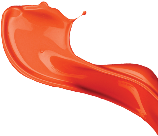 Orange Splash Clipart (638x548), Png Download