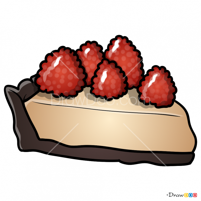 How To Draw Cheesecake Clipart (665x665), Png Download