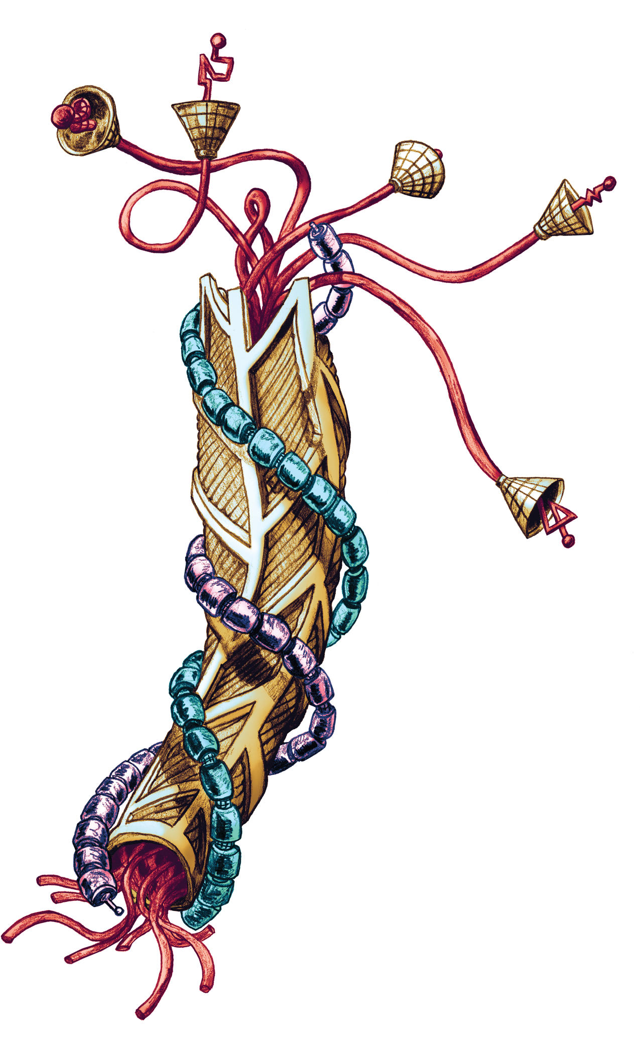 Tech Neck Clipart (1456x2076), Png Download