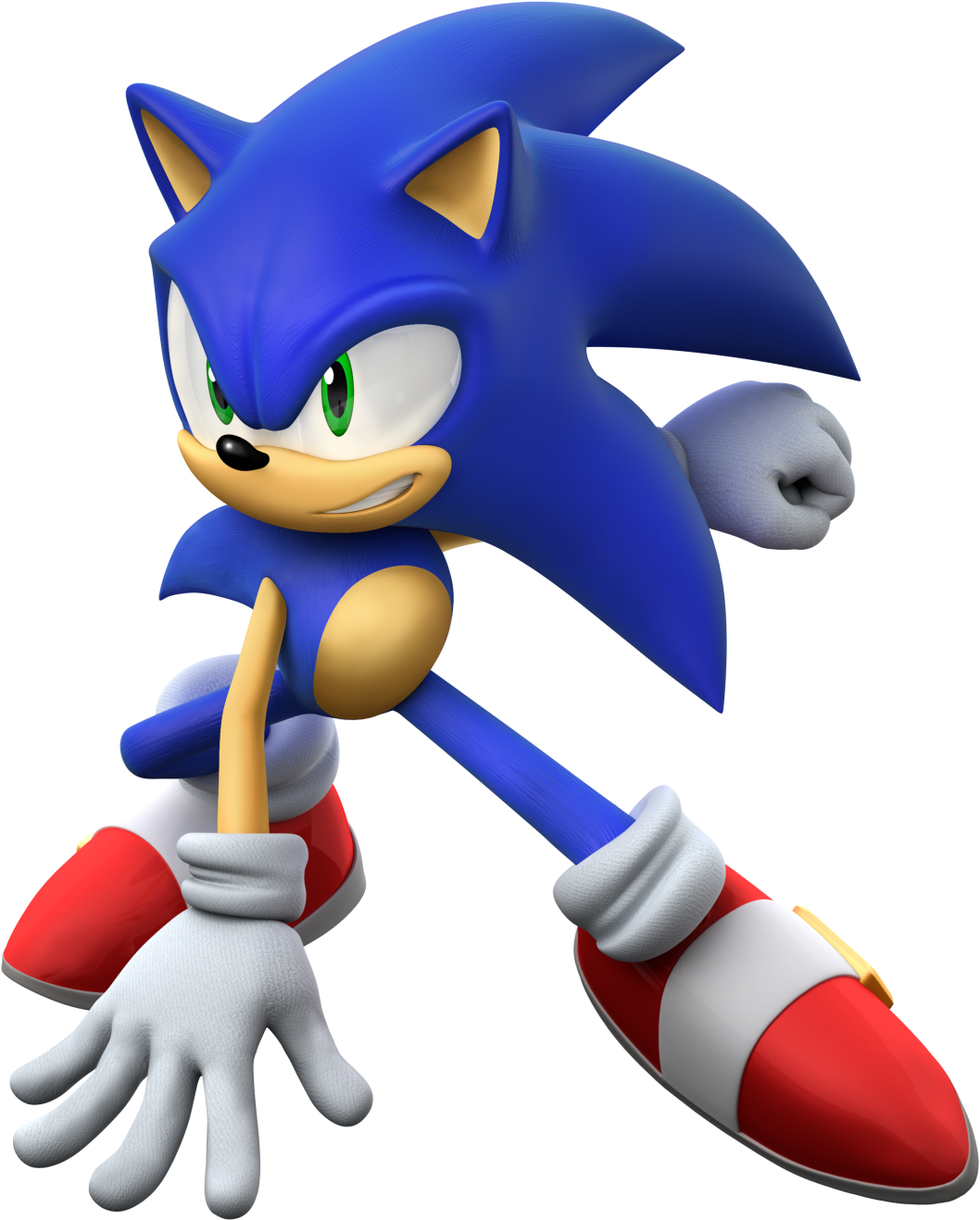 Hd Sonic Clipart - Png Download (800x951), Png Download