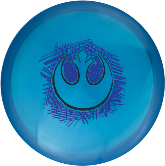 Star Wars Rebel Disc Golf Z-line Clipart (580x580), Png Download