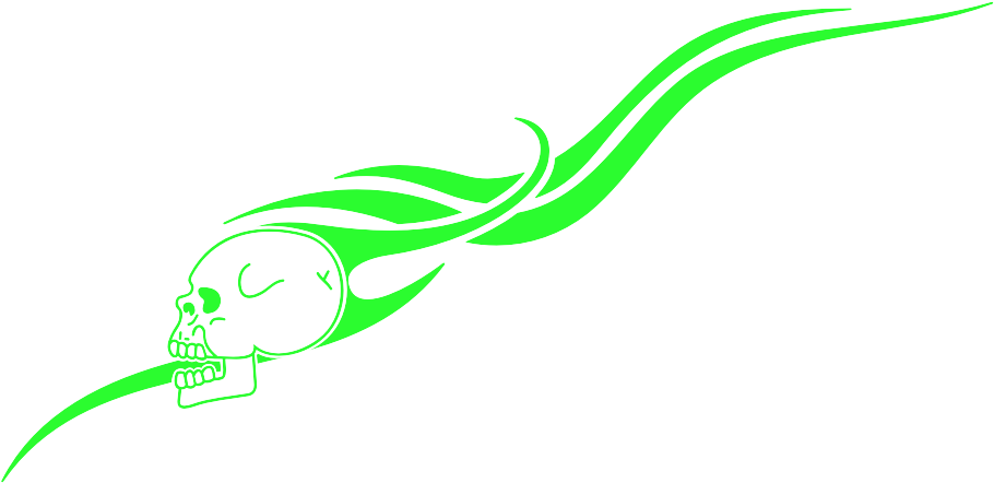 Aufkleber Motorrad / Auto Tribal Totenkopf Clipart (1000x1000), Png Download