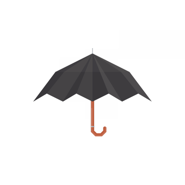 Umbrella Open Clipart (600x600), Png Download