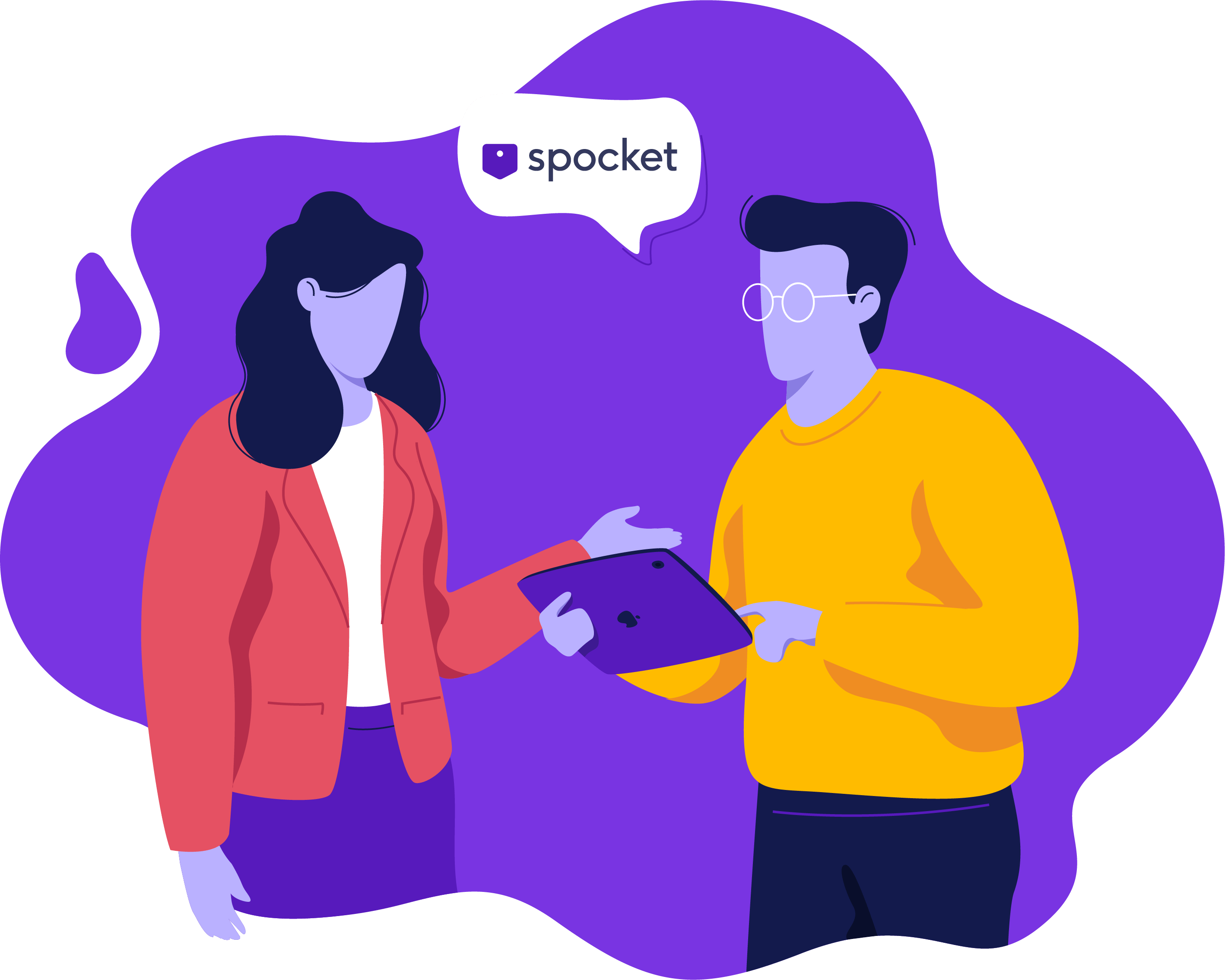 Get Up To $300 For Each Customer You Bring To Spocket Clipart (2836x2269), Png Download