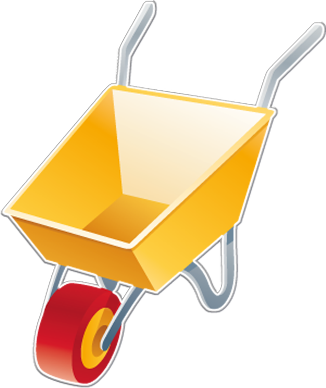 Фотки Brouette, Clip Art, Outils - Png Download (672x800), Png Download