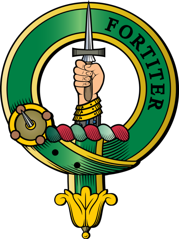 Mcallister Clan Crest Clipart (600x797), Png Download