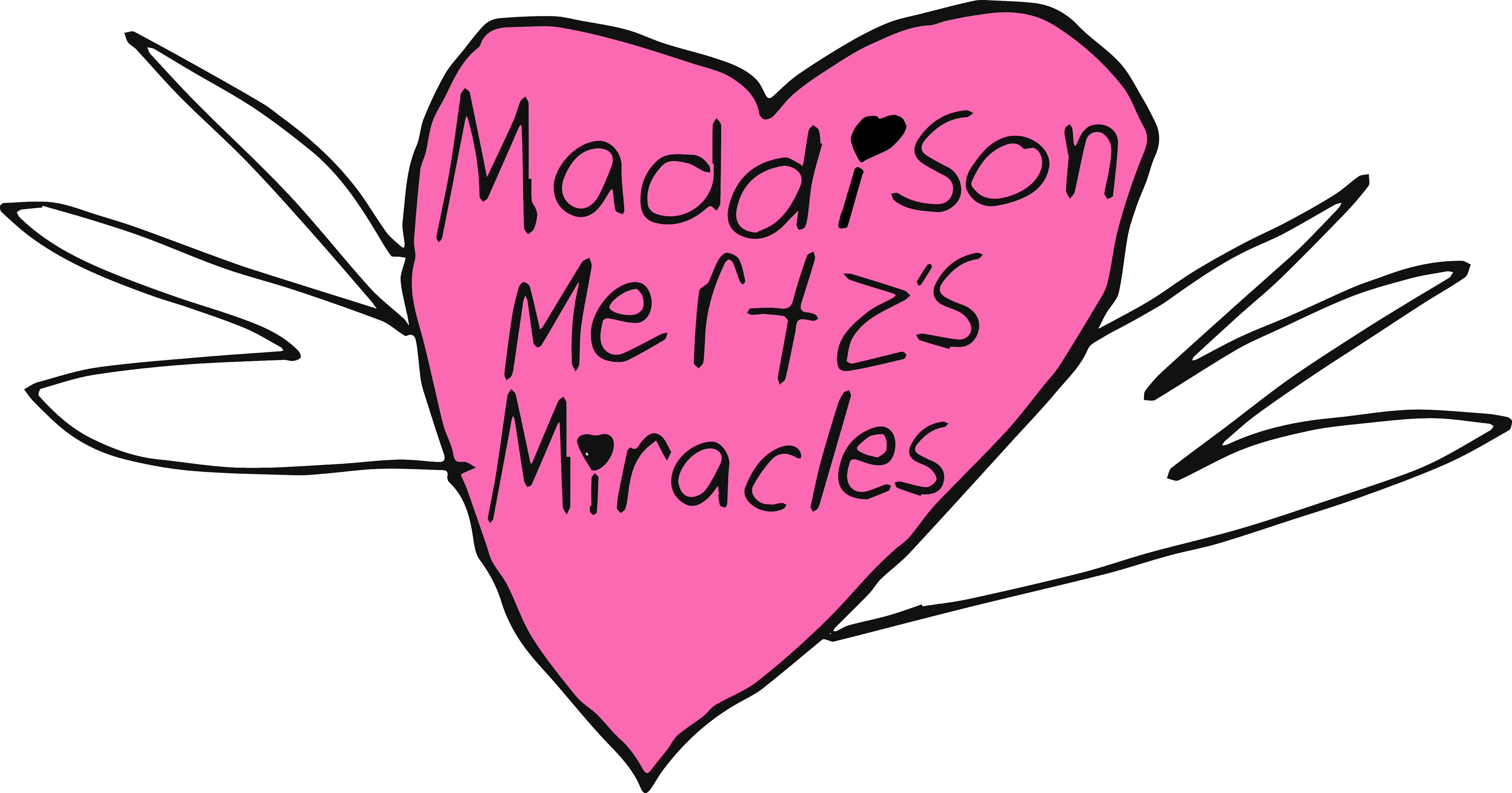Maddison Mertz Miracle Pink Clipart (5000x2623), Png Download