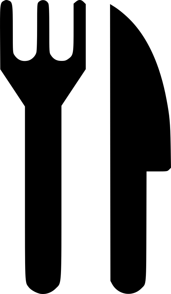 Restaurant Outing Folk Knife Eat Comments Clipart (572x980), Png Download