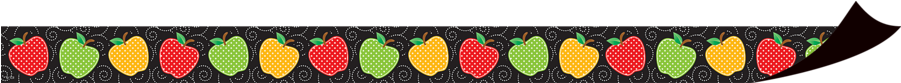 Dotty Apples Magnetic Borders Alternate Image A Clipart (900x900), Png Download