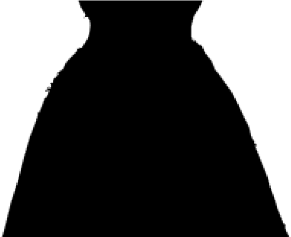 Black Dress Clipart Witch Dress - Png Download (640x480), Png Download