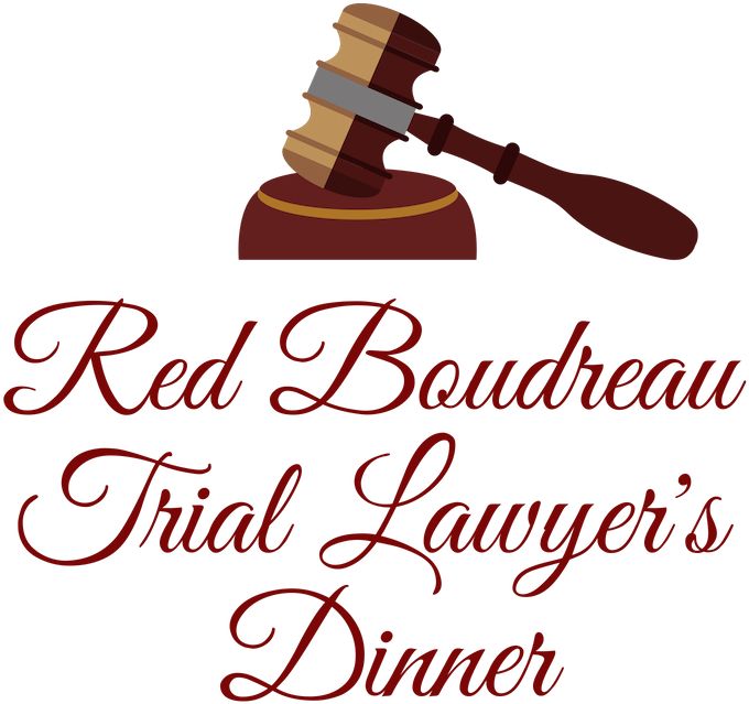 Red Boudreau Trial Lawyer's Dinner Clipart (712x670), Png Download