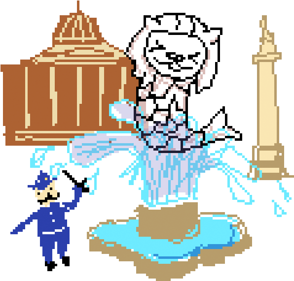 The Merlion In Trafalgar Square Clipart (600x600), Png Download