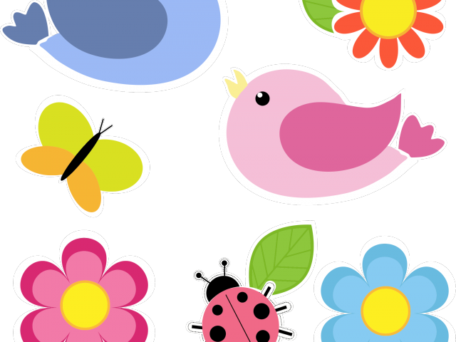 Brds Clipart Butterfly - Png Download (640x480), Png Download