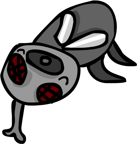 French Fly Is An Rpg About A Fly Named Eugene Who Tries Clipart (1024x768), Png Download