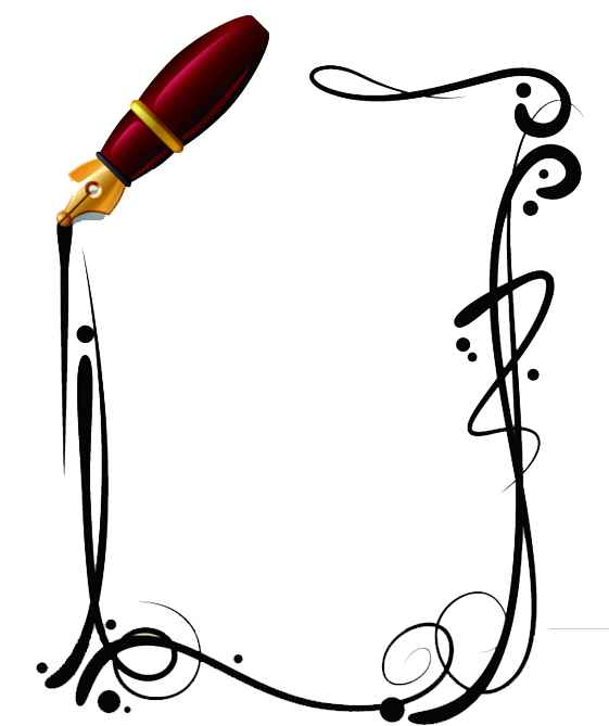 English Modal Verbs Auxiliary Envelope Border Transprent Clipart (560x684), Png Download