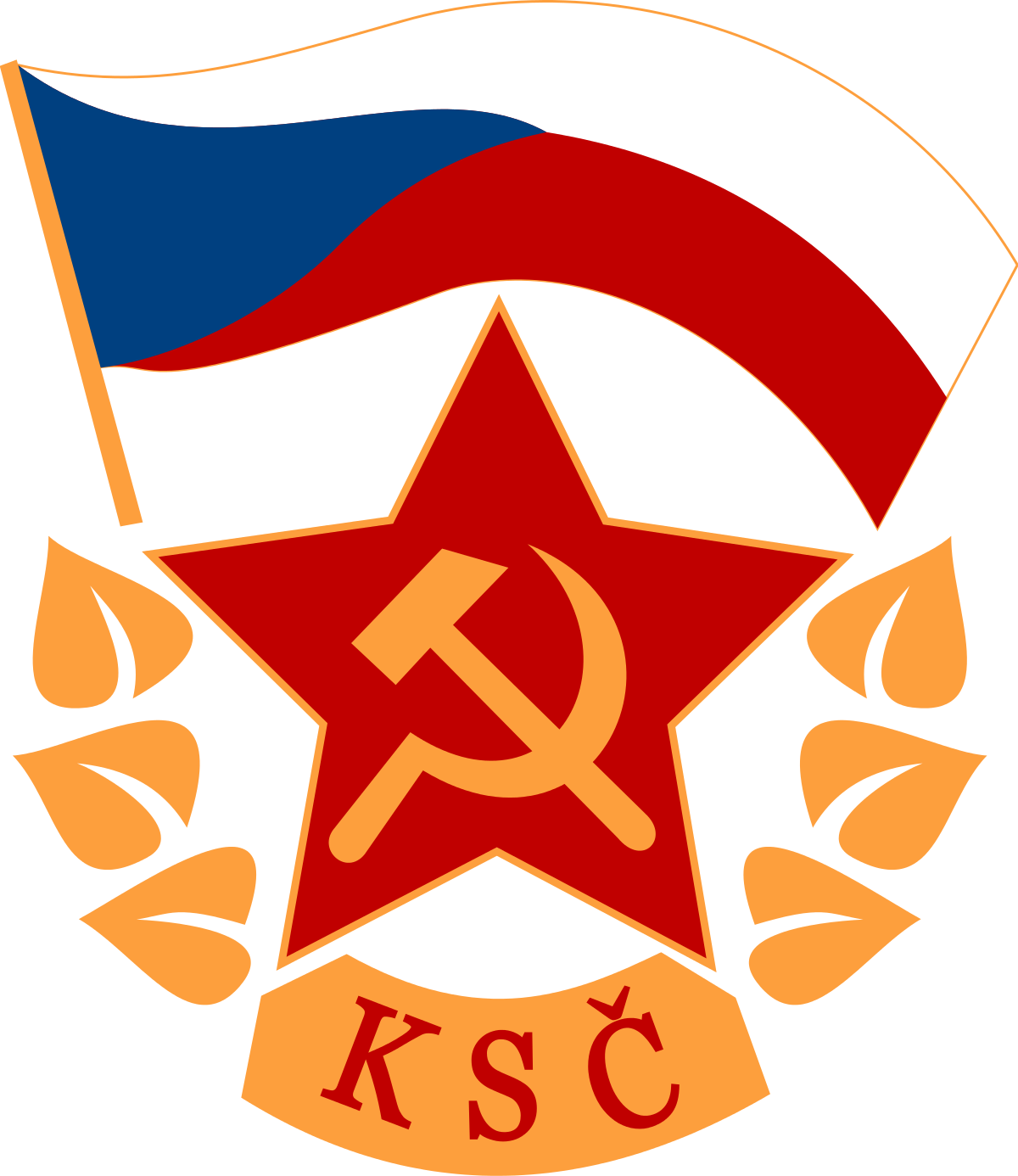 Communist Party Of Czechoslovakia Clipart (1200x1386), Png Download