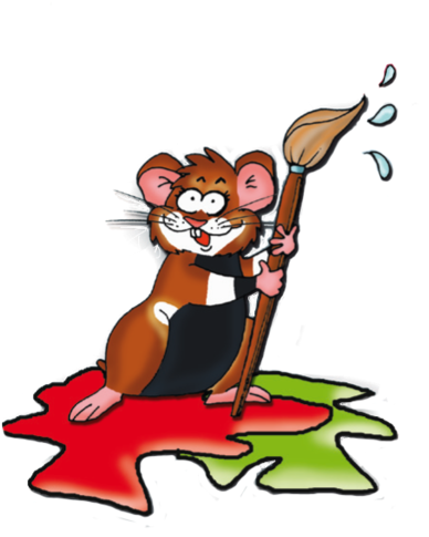 Hamster Konstantin Will Malen Clipart (600x600), Png Download