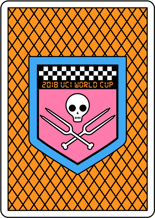 2018 Uci Road World Championship Clipart (1080x1080), Png Download