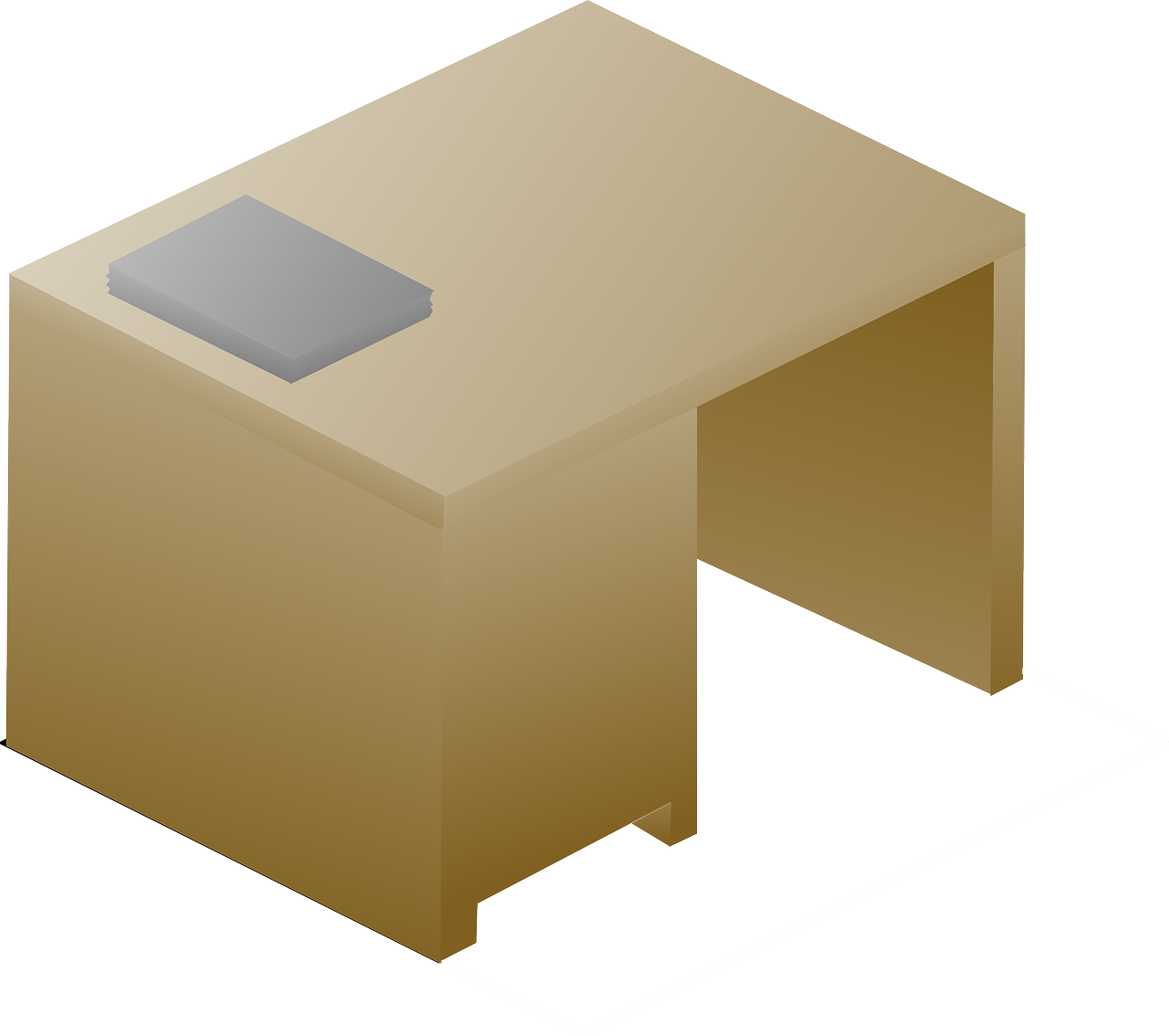 Wood Desk Background Clipart (1280x1134), Png Download