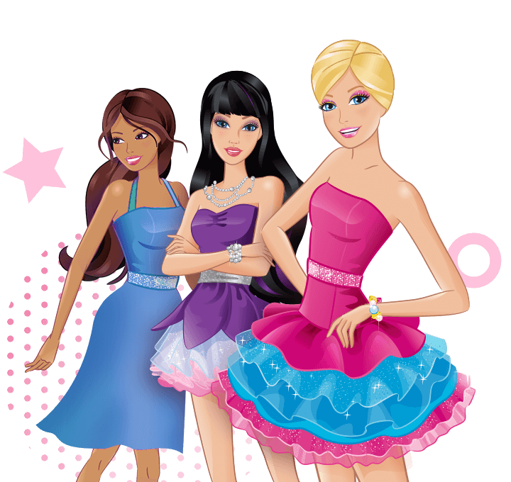 Barbie Clipart (720x680), Png Download
