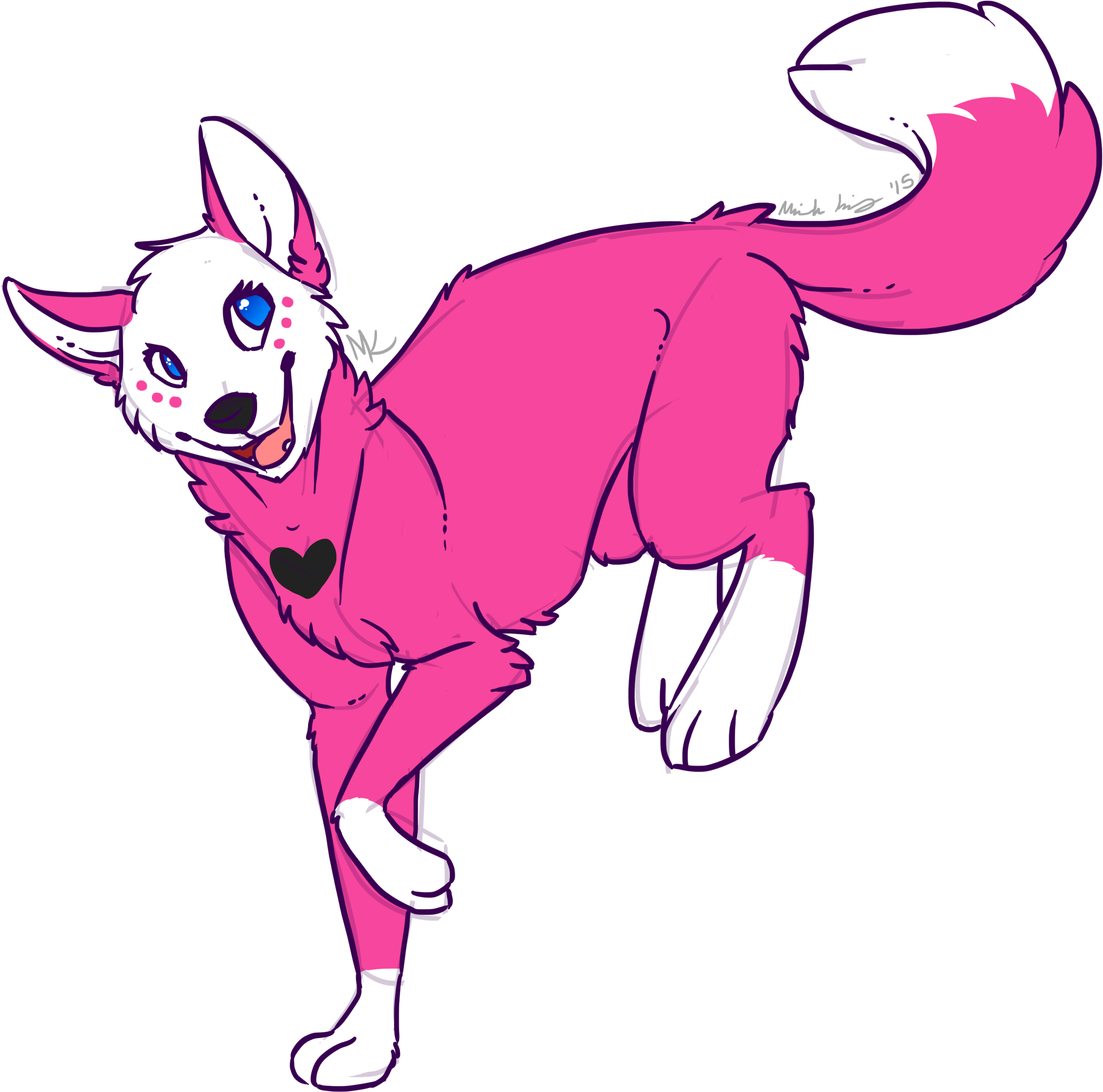 Larka Pwyw Livestream Comish Clipart (2915x2805), Png Download