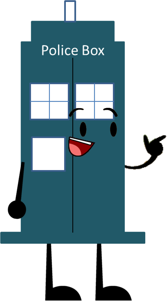 Tardis Pose Clipart (657x1163), Png Download