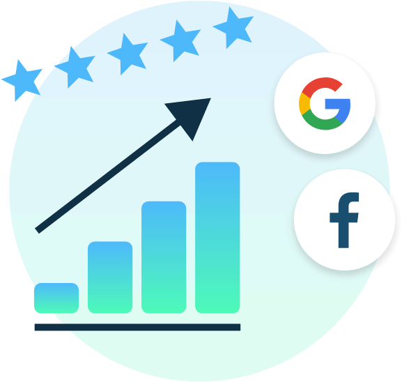 Get 5 Star Google Reviews Image Clipart (590x547), Png Download