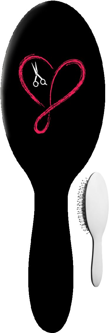 Love Infinity Hair Brush Clipart (1155x1155), Png Download